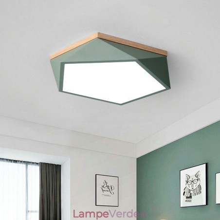 Moderne loftslampe Diamond Shape Design Dæmpbar Flush Mount Loftslampe armatur Moderne loftslampe Diamond Shape Design Dæmpbar Flush Mount Loftslampe armatur