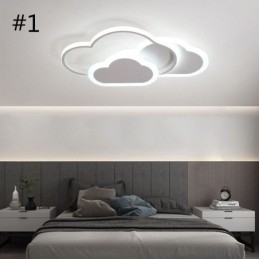 Moderne kreative akryllys skyformet loftslampe i skyform