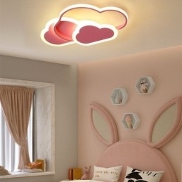 Moderne kreative akryllys skyformet loftslampe i skyform