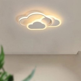 Moderne kreative akryllys skyformet loftslampe i skyform