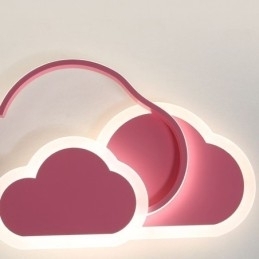 Moderne kreative akryllys skyformet loftslampe i skyform