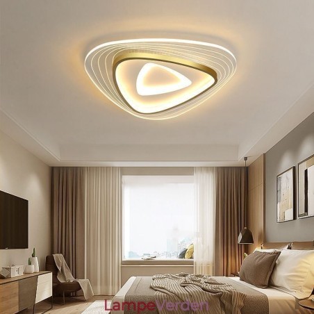 Loftslampe Flush Mount Trekant Loftslampe Loftslampe Flush Mount Trekant Loftslampe