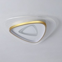 Loftslampe Flush Mount Trekant Loftslampe