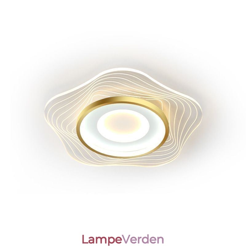 Kreativt loftslys Moderne flush Mount belysningsarmaturer med stjerneform 36W