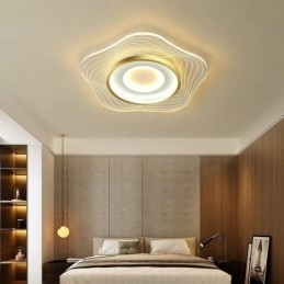 Kreativt loftslys Moderne flush Mount belysningsarmaturer med stjerneform 36W