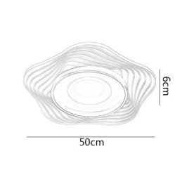 Kreativt loftslys Moderne flush Mount belysningsarmaturer med stjerneform 36W