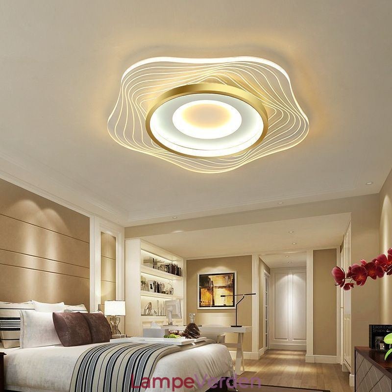 Kreativt loftslys Moderne flush Mount belysningsarmaturer med stjerneform 36W