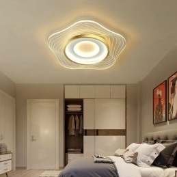 Kreativt loftslys Moderne flush Mount belysningsarmaturer med stjerneform 36W