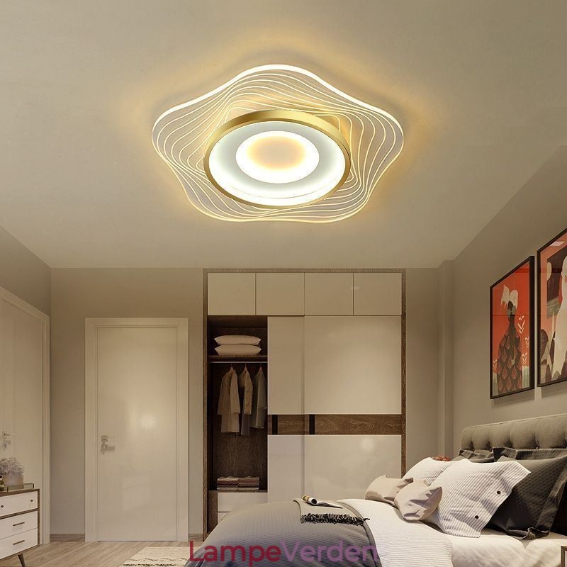 Kreativt loftslys Moderne flush Mount belysningsarmaturer med stjerneform 36W