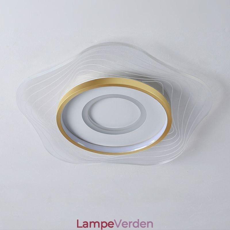 Kreativt loftslys Moderne flush Mount belysningsarmaturer med stjerneform 36W
