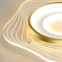 Kreativt loftslys Moderne flush Mount belysningsarmaturer med stjerneform 36W