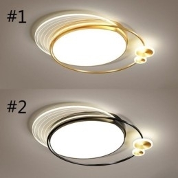 Flush Mount Loftslampe med fjernbetjening