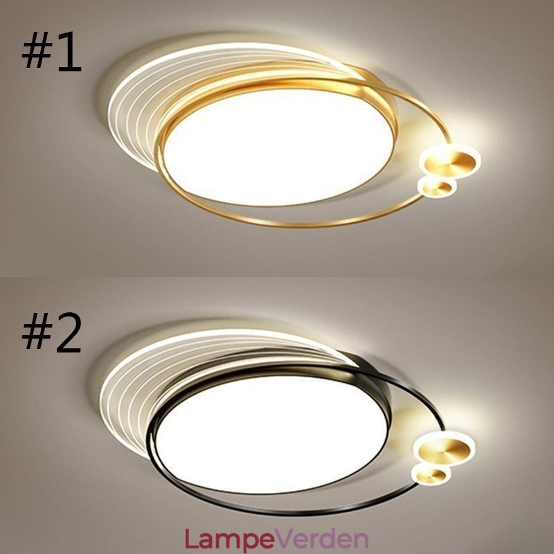 Flush Mount Loftslampe med fjernbetjening
