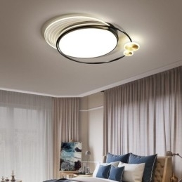 Flush Mount Loftslampe med fjernbetjening
