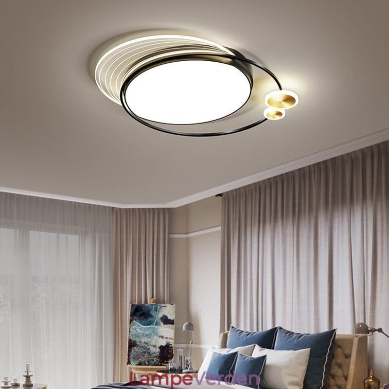 Flush Mount Loftslampe med fjernbetjening