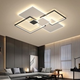 Flush Mount firkantet loftslampe