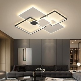 Flush Mount firkantet loftslampe