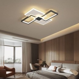 Flush Mount firkantet loftslampe