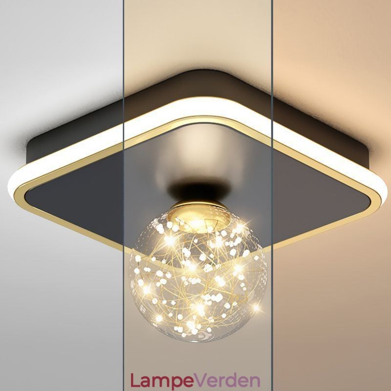 Flush Mount Home Decor Loftslampe