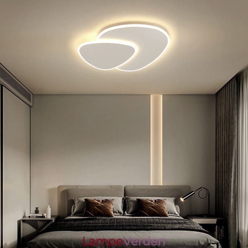 Flush Mount dobbelttrekant loftsbelysning