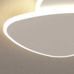 Flush Mount dobbelttrekant loftsbelysning