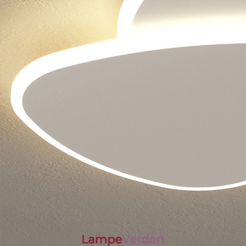 Flush Mount dobbelttrekant loftsbelysning