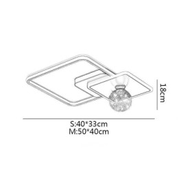 Flush Mount Home Decor Loftbelysningsarmatur
