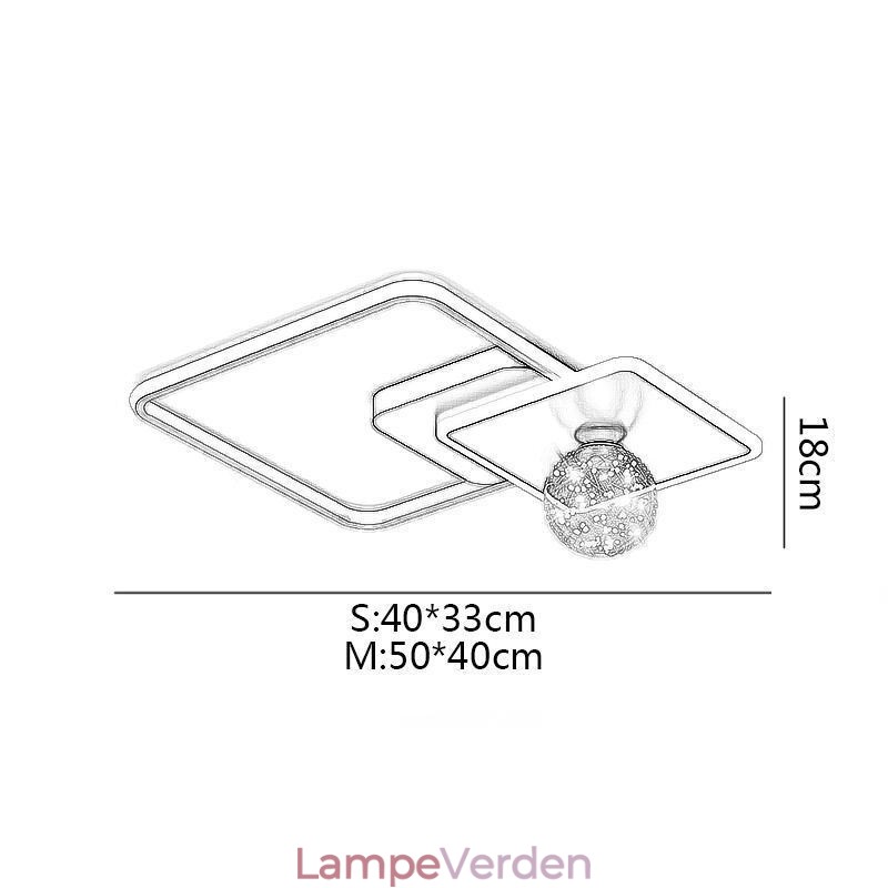 Flush Mount Home Decor Loftbelysningsarmatur