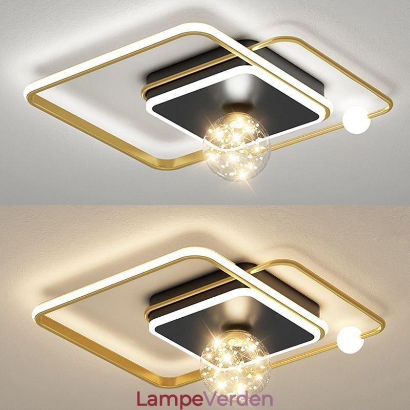 Flush Mount Home Decor Moderne loftslampe