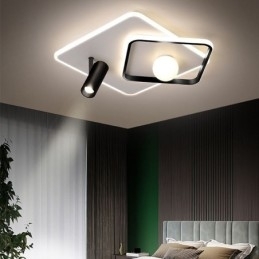 Flush Mount akryl firkantet loftslys spotlight
