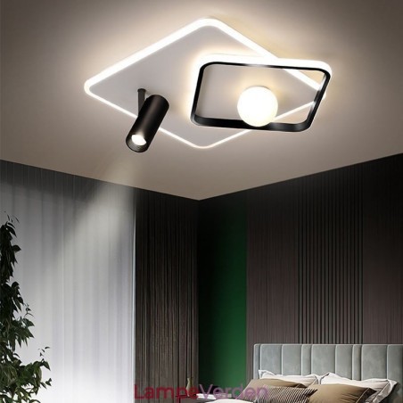 Flush Mount akryl firkantet loftslys spotlight Flush Mount akryl firkantet loftslys spotlight