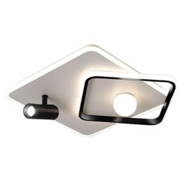 Flush Mount akryl firkantet loftslys spotlight
