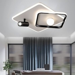 Flush Mount akryl firkantet loftslys spotlight