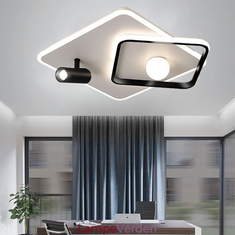 Flush Mount akryl firkantet loftslys spotlight