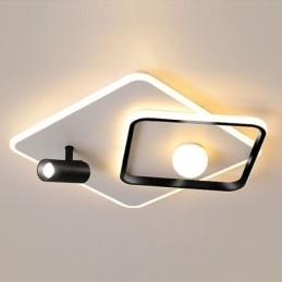 Flush Mount akryl firkantet loftslys spotlight
