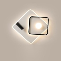 Flush Mount akryl firkantet loftslys spotlight