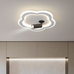 Flush Mount akryl Flower Shape Loftslys Spotlight