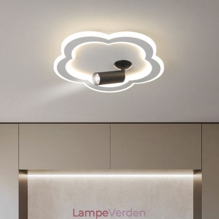 Flush Mount akryl Flower Shape Loftslys Spotlight Flush Mount akryl Flower Shape Loftslys Spotlight