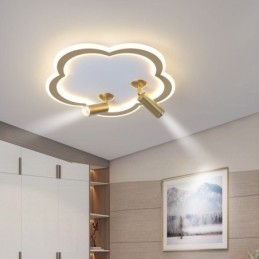 Flush Mount akryl Flower Shape Loftslys Spotlight