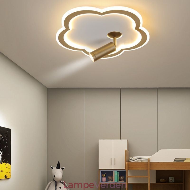 Flush Mount akryl Flower Shape Loftslys Spotlight