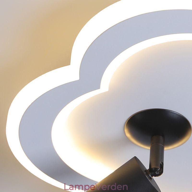 Flush Mount akryl Flower Shape Loftslys Spotlight