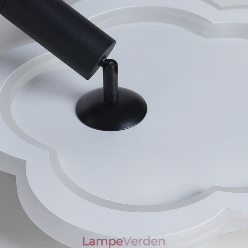 Flush Mount akryl Flower Shape Loftslys Spotlight