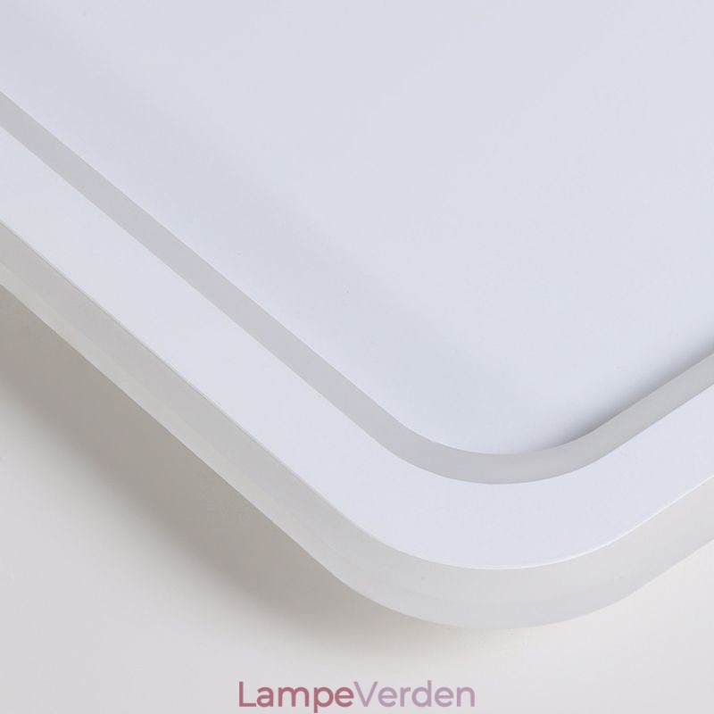 Firkantet flush Mount Loftslampe Akryl Spotlight