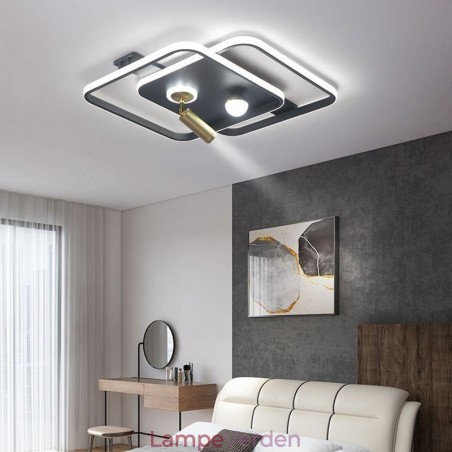 Firkantet flush Mount akryl loftslys spotlight Firkantet flush Mount akryl loftslys spotlight
