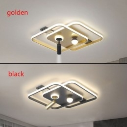 Firkantet flush Mount akryl loftslys spotlight