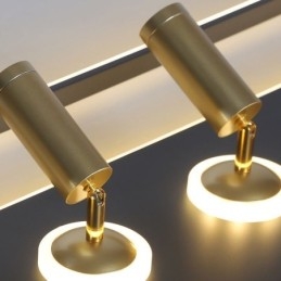 Firkantet flush Mount akryl loftslys spotlight