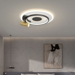 Geometrisk flush Mount akryl loftslys spotlight