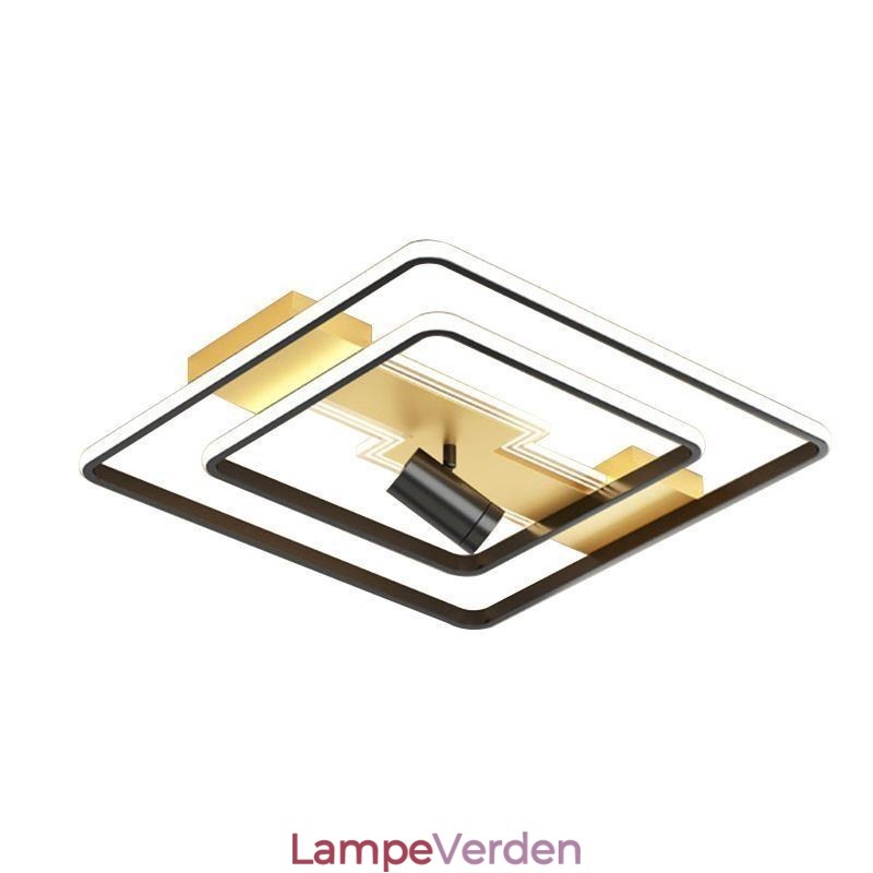Geometrisk flush Mount akryl loftslys spotlight