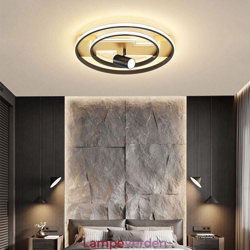 Geometrisk flush Mount akryl loftslys spotlight