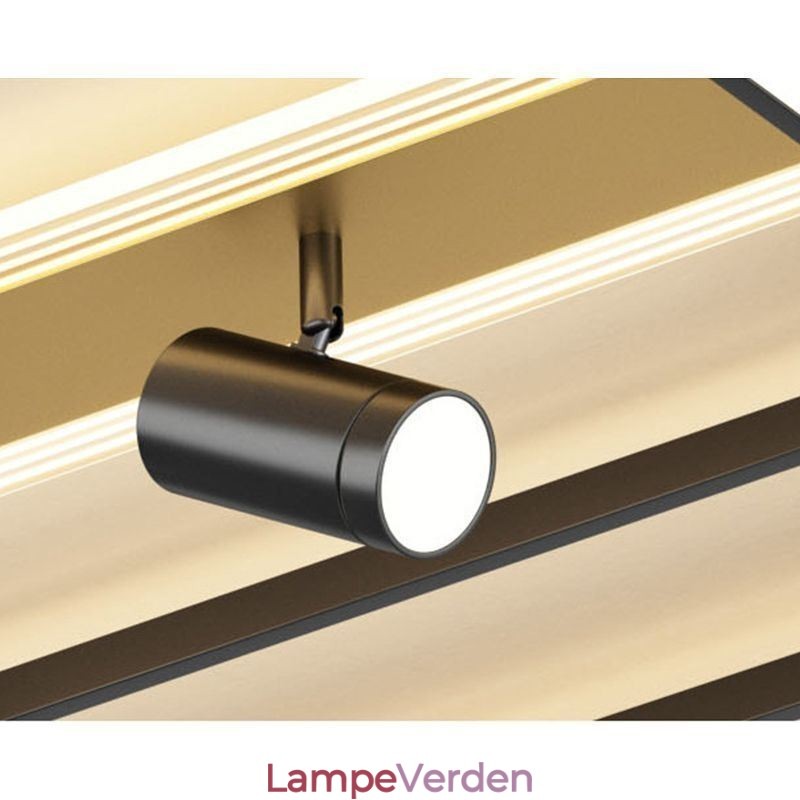 Geometrisk flush Mount akryl loftslys spotlight
